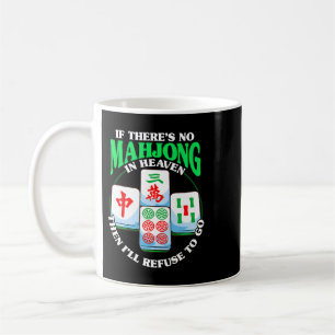 Taza De Café Divertido juego chino Mahjong Tile