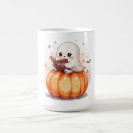 Taza De Café Divertido lecturas de fantasía - Calabaza acogedor