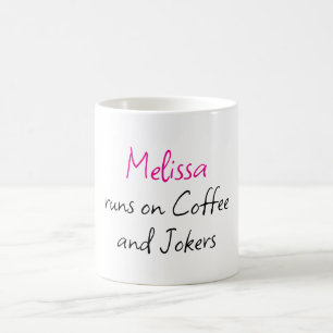 Taza De Café Divertido Mahjong Personalizado con Nombre Creativ