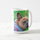 Taza De Café Divertido Mascota de papá perro personalizado foto (Anverso derecho)