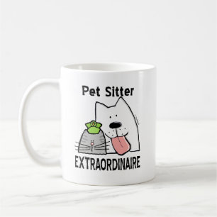 Taza De Café Divertido Mascota extraordinario Sitter
