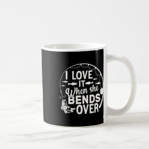 Taza De Café Divertido Me Encanta Cuando Ella Se Inclina (hacia