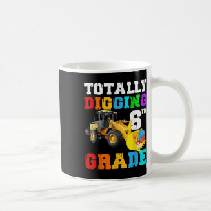 Taza De Café Divertido Me Encanta el Tractor de 6º Grado Primer