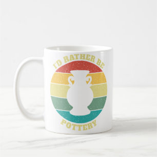 Taza De Café Divertido Me Prefiero Ser Cerámica