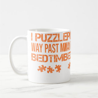Taza De Café Divertido Me Puzle Mucho Después De Mi Hora De Dor