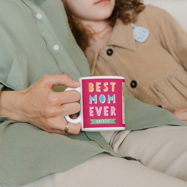 Taza De Café Divertido mejor mamá jamás Mug personalizado (Subido por el creador)