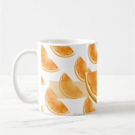 Taza De Café ¡Divertido Naranja de arte mug!