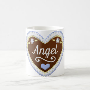 Taza De Café Divertido nombre personalizado Gingerbread Cookies