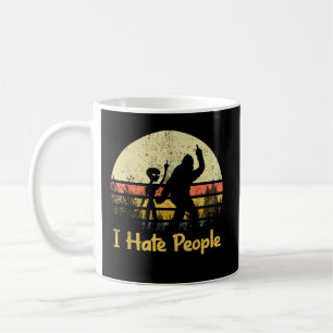 Taza De Café divertido odio a la gente