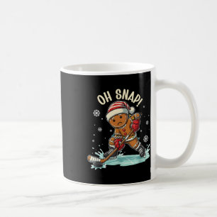 Taza De Café Divertido Oh Snap Navidad Pan de Jengibre Jugando