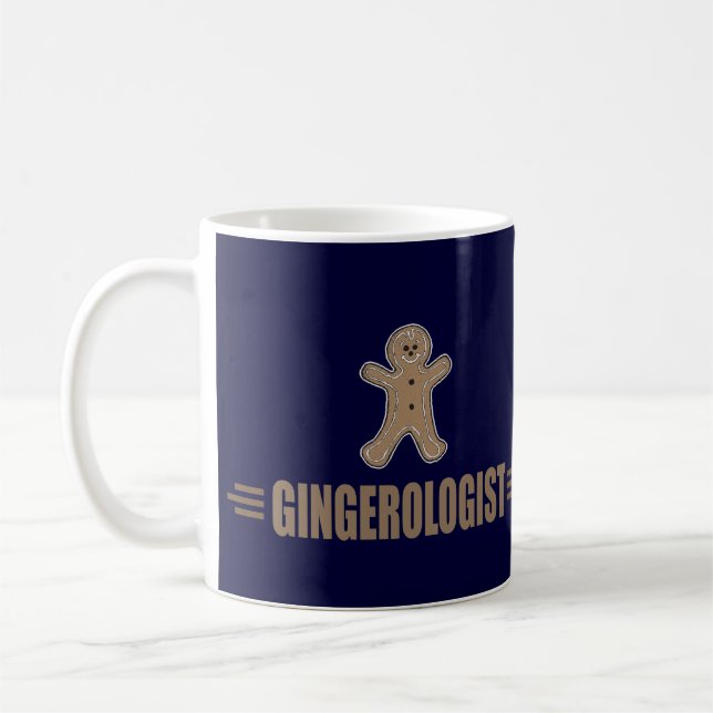 Taza De Café Divertido pan de jengibre (Izquierda)