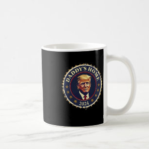 Taza De Café Divertido Papá está en casa 2024 Trump Ganamos Tom