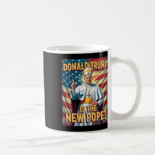 Taza De Café Divertido Papa Y Presidente Donald Trump4