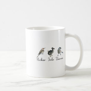 Taza De Café Divertido parpadeo Dodo Titmouse
