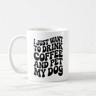 Taza De Café Divertido perro amante Perro madre perro papá