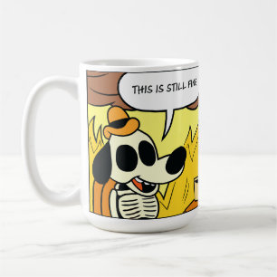 Taza De Café Divertido perro cripto , Esto sigue bien.