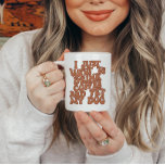 Taza De Café Divertido perro Lover Mug<br><div class="desc">Este es un divertido tazón de perro de mamá o papá con un moderno diseño retro. Edite todos los colores para hacer que este divertido trapo de amante de los perros se ajuste a su estilo personal!</div>