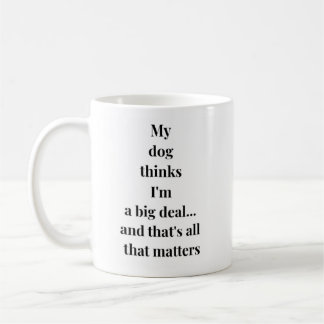Taza De Café Divertido perro Mug