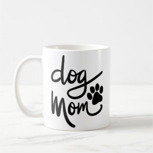 Taza De Café Divertido perro Paw Dog Mom