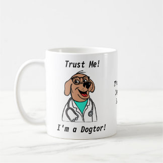 Taza De Café Divertido perro Vet Mug