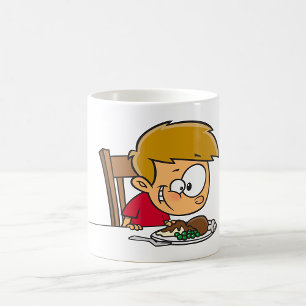 Taza De Café Divertido Personalizado excitado por la cena