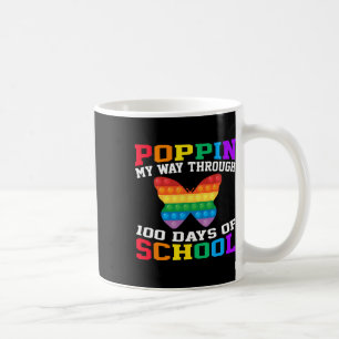 Taza De Café Divertido Poppin Mi Camino A Lo Largo De 100 Días