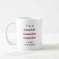 Divertido profesor de novedad, soy profesor Mug