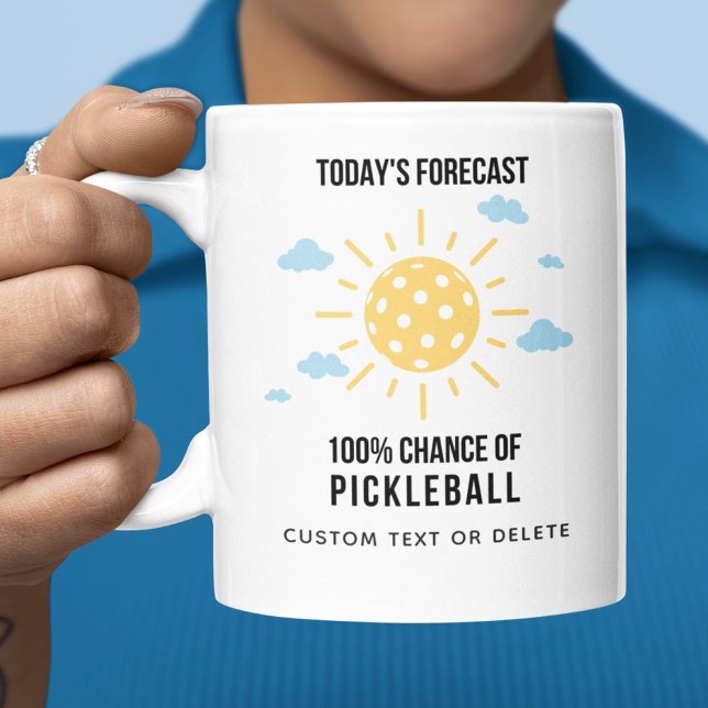 Taza De Café Divertido pronóstico meteorológico 100% de posibil (Subido por el creador)