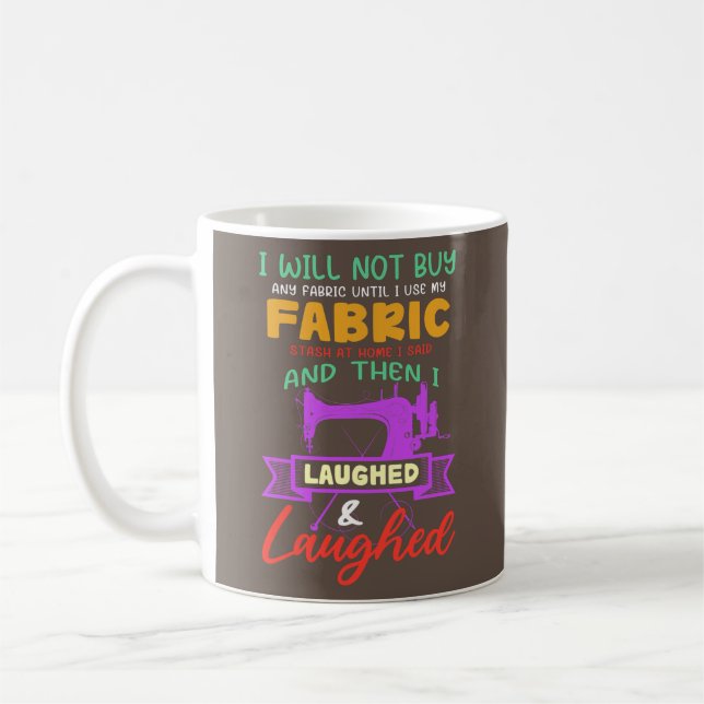 Taza De Café Divertido regalo de costura para alcantarillas (Izquierda)