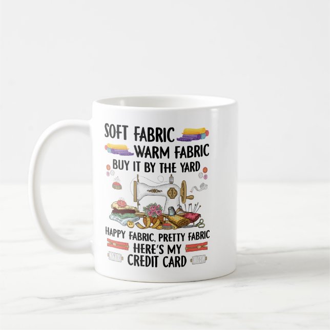Taza De Café Divertido regalo de costura para calderas (Izquierda)