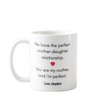 Divertido regalo de Día de la Madre de mamá hija M