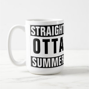 Taza De Café Divertido Regreso a la Escuela Directo del Verano