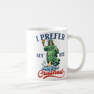 Taza De Café Divertido Retro Me Gusta Mi Hielo Aplastado Resist