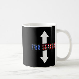 Taza De Café Divertido Sarcástico Dos Asientos 4 De Julio Ameri