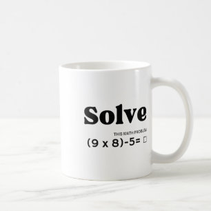 Taza De Café Divertido Seis Siete 67 Meme Pemdas Escuela Profes