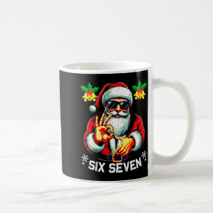 Taza De Café Divertido Seis Siete Meme Feliz Navidad 2026 Genia