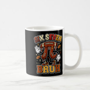 Taza De Café Divertido seis siete meme fútbol día 3.14 amantes 
