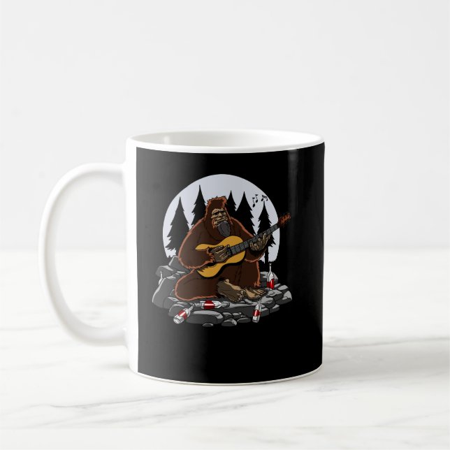 Taza De Café Divertido senderismo en la montaña Bigfoot Mountai (Izquierda)