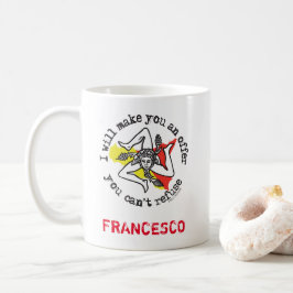 Taza De Café Divertido siciliano italiano padrino mafia Humor