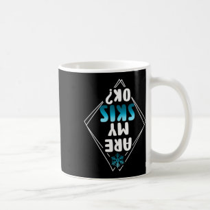 Taza De Café Divertido Son Mis Esquíes Ok Esquiador Deportivo D