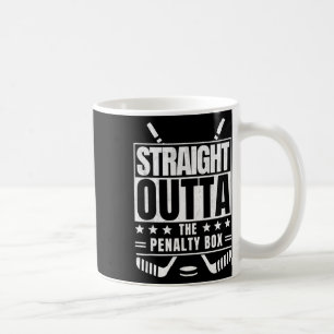 Taza De Café Divertido Straight Outta The Penalty Box Niños Hoc