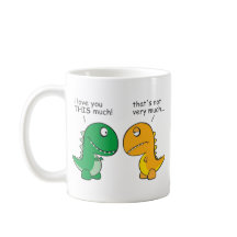 divertido-T-Rex-pequeño-brazo-dibujo animado