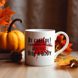 Taza De Café Divertido Ten Cuidado Leo Misterios De Asesinato