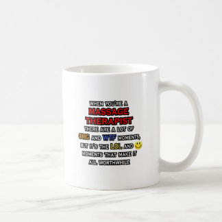 Taza De Café Divertido terapeuta de masaje... OMG WTF LOL
