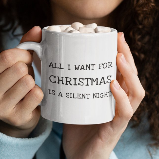 Taza De Café Divertido Todo Lo Que Quiero Para Navidades (Subido por el creador)