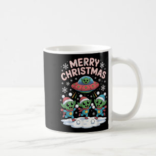 Taza De Café Divertido trío extranjero Navidades feos Santa Hat