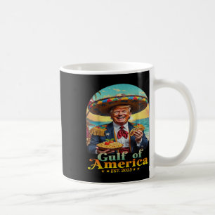Taza De Café Divertido Trump El Retro De Estados Unidos Del Gol