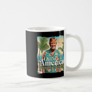 Taza De Café Divertido Trump Gráfico Golfo De Estados Unidos Tr