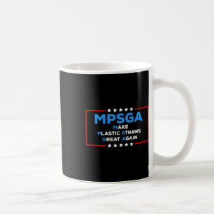 Taza De Café Divertido Trump Hacer que las Pajitas de Plástico
