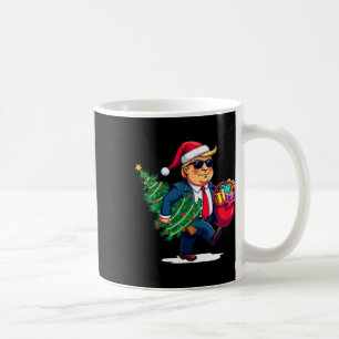 Taza De Café Divertido Trump navidad ligera navidad Navidad úni